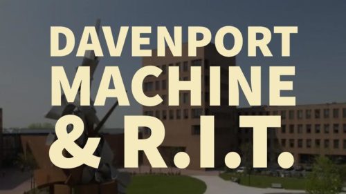 davenport machine rochester institute of technology