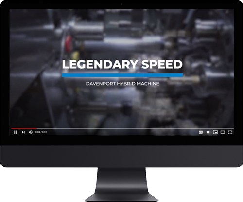 New Hybrid Machine Video 10 Legendary Davenport Speed