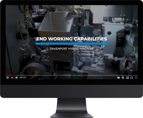a computer monitor with a screen showing a machine