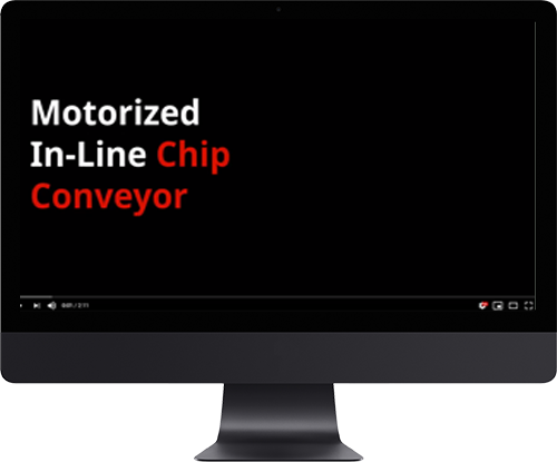 5080-329-78-SA Motorized In-Line Chip Conveyor