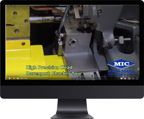 High Precision Head Chucker: Marroquin Industry | Davenport Machine