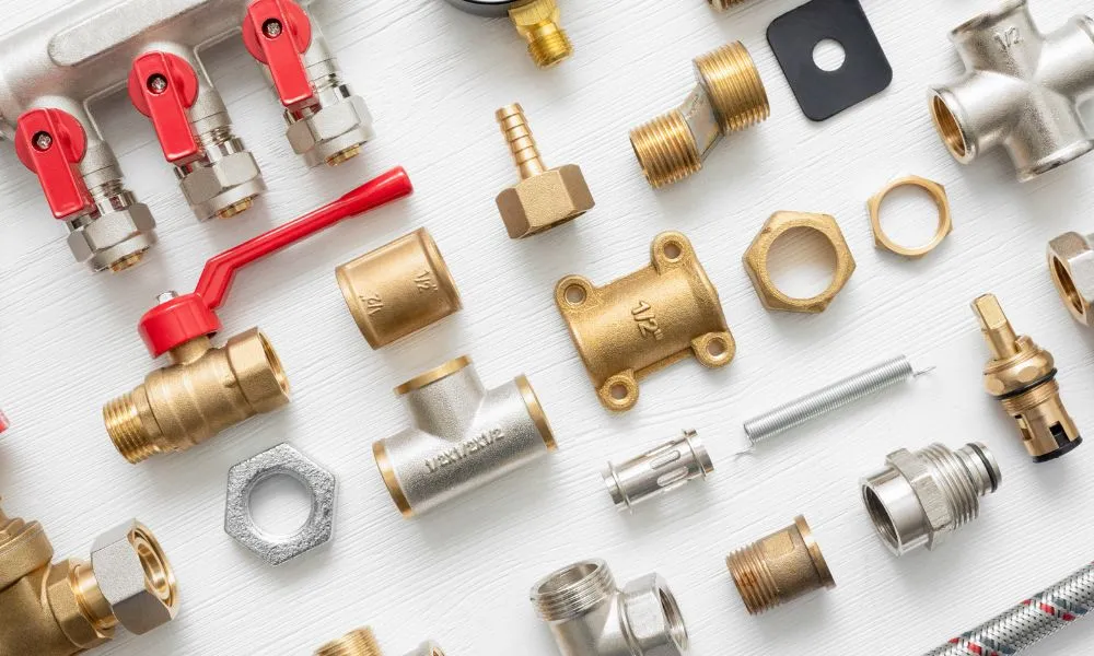 a group of different types of plumbing parts