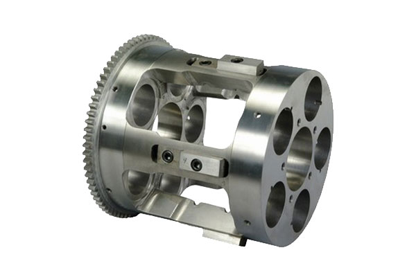a close-up of a metal object